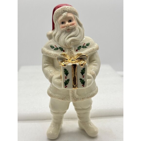 NIB Lenox Santa's Holiday Gift Figurine Christmas Decor - Picture 3 of 8
